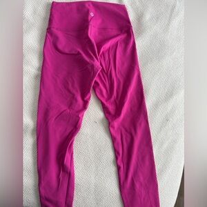 Lululemon Fuchsia Leggings